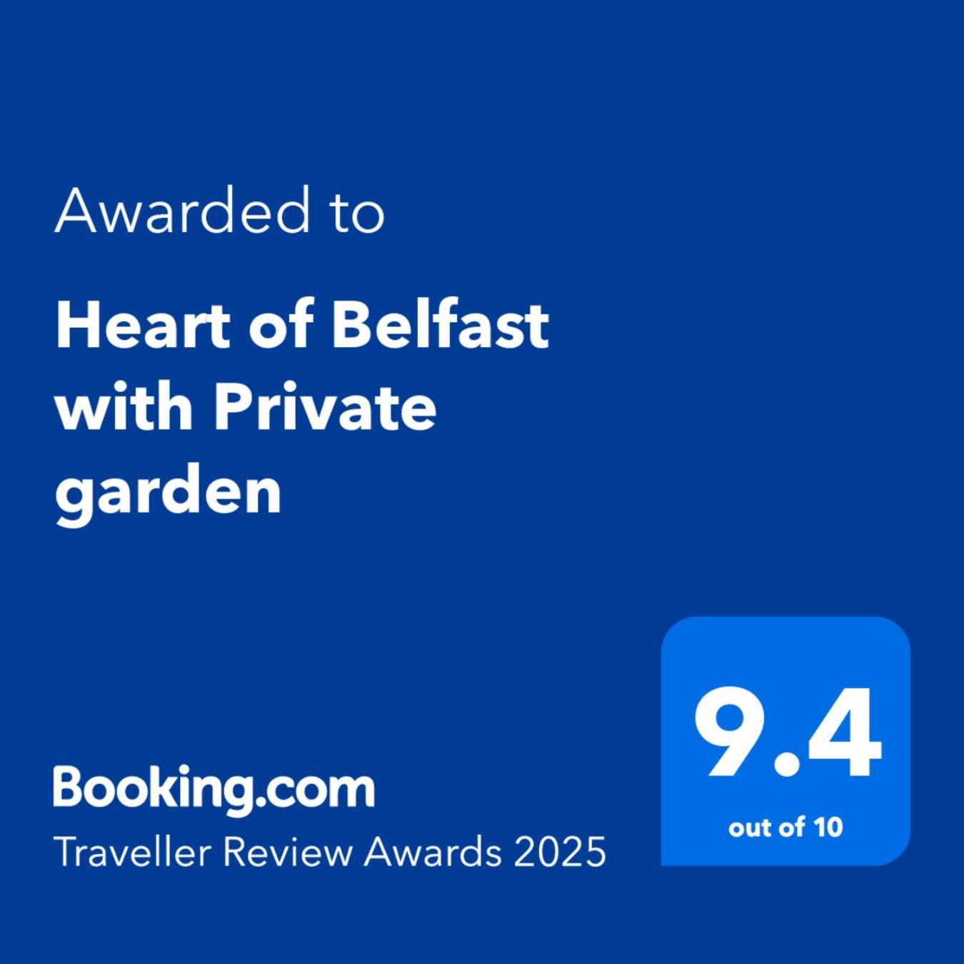 Villa Heart Of Belfast With Private Garden Extérieur photo